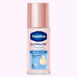 Vaseline Gluta Glow Ampoule Serum Deodorant Bright & Dry Roll-on 45ml