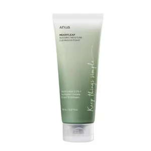 Anua Heartleaf Succinic Moisture Cleansing Foam (150ml)