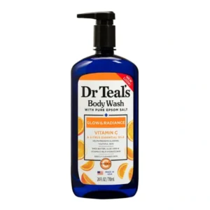 Dr Teal’s Glow & Radiance Body Wash with Vitamin C & Citrus Essential Oils