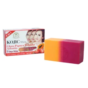 Kojic White Gluta Papaya Tomato Arbutin Soap