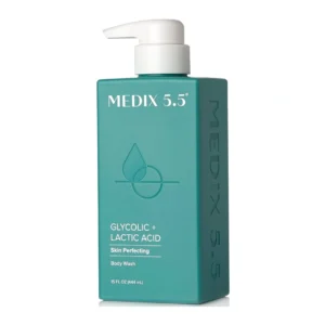 Medix 5.5 Glycolic + Lactic Acid Skin Perfecting Body Wash – 15 fl oz / 444ml