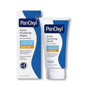 PanOxyl Acne Foaming Wash Benzoyl Peroxide 10% Maximum Strength