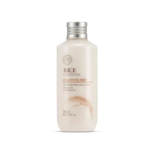 The Face Shop Rice Ceramide Moisturizing Emulsion Skin Brightening Hydrating Lotion 5.0 Fl Oz