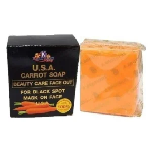 U.S.A Carrot Soap Beauty Care Face Out